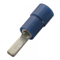 Socket sleeves (male) PVC insulated, 1.5-2.5mm2, 9mm, Blue