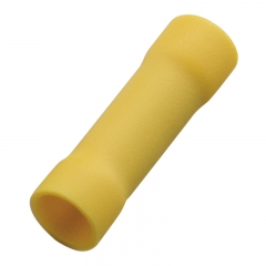 Butt connector PVC insulation, 4.0-6.0mm2, Yellow
