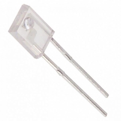 Phototransistor NPN, 940nm, side view, 30V, 2.4mA, clear transparent package
