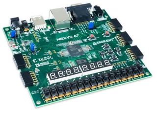Nexys A7: FPGA Trainer Board based on Xilinx XC7A100T-1CSG324C; Academic Pricing Program - for Universities
