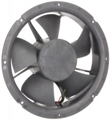Fan Axial, 220VAC, ?250x78mm, 6.6W, 473.7m3/h, 1400RPM; EC (Electronically Comutated DC Motor); IP68