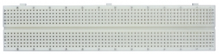 Solderless Breadboard, 630points, 165.1x35.5x8.5mm, white