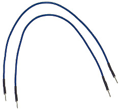 10 jumper wires, male-male, 200mm, blue