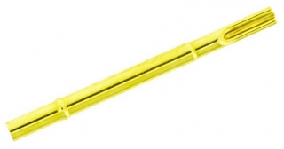 Standard-Test Probe with Soldering Flare, Universal Field of Application, Tip Diam. 1.31mm, Overall Length 17.8mm