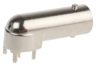 BNC Low Profile Connector Jack(Female), 50 Ohm, Fmax 4.0GHz, Through Hole, Right Angle