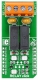 Board with 2xG6D1AA-SI-5DC relay modules, controls up to 5A, 250VAC/30VDC loads, communicates via mikroBUS PWM