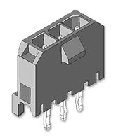 Micro-Fit 3.0, 1 Row, 6pin, PCB, Header, Vertical