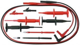 ? 4 mm Safety Test Lead Set “Electronics” 10-piece set