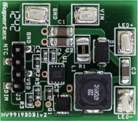 Single, high current LED Driver demo board