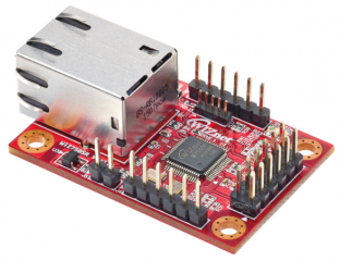 Compact Serial to Ethernet Module based on W7500P; 1 x RS422/485 / RJ45