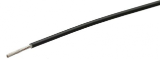 Hook-Up Wire, Stranded, 22-AWG, 0.35mm?, Black, ETFE, Flexlite™ Hi Temp
