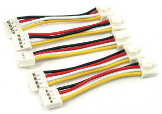 Grove - Universal 4 Pin Buckled 5cm Cable (5 PCs Pack)
