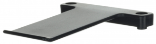 Plastic  belt clip 66.3x58.46x6.1mm; Black RAL 9004