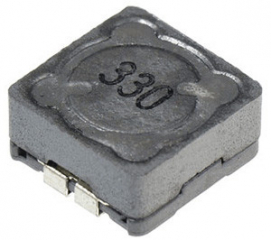 Inductor, SMD  Power, Shielded, 15uH, ±20%, Irms=2.8A, Isat=5.1A, 0.042 Ohm, SRF=16MHz, 12.7x12.7x6.5mm