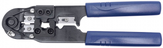 Crimping pliers for connector types 8P/8C