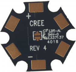 Star led PCB for CREE series XQ