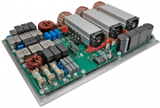 Vienna topology 3-Phase PFC Rectifier Reference Design; Input 3-phase 380/400V RMS 50/60Hz; Output 780V DC; Up to 30KW; Suitable for HEV/EV chargers