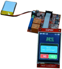 MOD-LCD2.8RTP color TFT LCD 320*240 pixels with resistive touch panel and UEXT connector