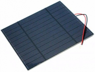 Small Solar Panel 138x160mm 3W