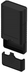 Box BOS;120x60x22mm;IP40;9V;Disp;Black