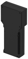 Box BOS;224x106x40mm;IP40;Disp;Black