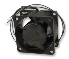 Shaded Pole Induction Motor Fan, 115VAC, 60x60x30mm, 4.0W , 15.6m3/h, 2600RPM, Impedance Protection