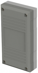 Box Elegant;125x67x30mm;IP40;Light Grey/Grey