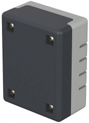 Box Element;65x50x30mm;IP30;Air Vents; Light/Graphite Grey