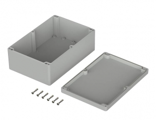 Box Euromas;240.3x160.3x90mm;IP65; Light Grey
