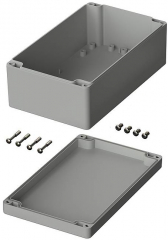 Box Euromas;200x120x75mm;IP65; Light Grey