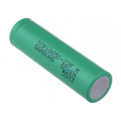 Rechargeable Battery, Lithium Ion, 2.2Ah, 3.6V, L65xD18.4mm