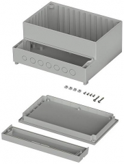 Box RCP REGLO-CARD PLUS, 257x217x112mm, IP65, Light Grey, ABS 