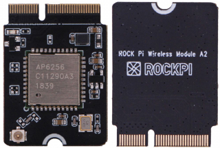 ROCK Pi Wireless Module A2- Wireless 2.4G&5G, 200Mbps/BlueWireless 5.0; M.2 Connector
