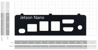 re_computer case: Side Panels For Jetson Nano With Standoffs