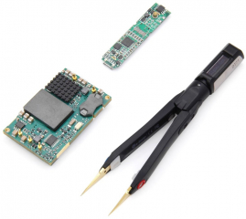 DT71 Mini Digital Smart Tweezers - LCR/ ESR Meter, Multimeter, SMD Tester with Built-in Micro Signal Generator