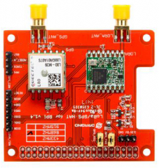 Raspberry Pi LoRa/GPS HAT; SX1276/SX1278 transceiver 868MHz; L80 GPS based on MT3339; 