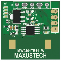 Microwave Sensor - 24GHz Doppler Radar Motion Sensor - MW2401TR11