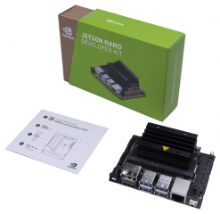 NVIDIA® Jetson Nano Developer Kit-B01; 128-core Maxwell™ GPU; Quad-core ARM® A57 CPU; 4GB 64-bit LPDDR4