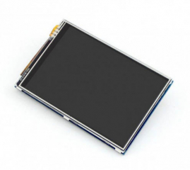 320x480, 3.5 inch Touch Screen TFT LCD, Designed for Raspberry Pi, SPI, 85.06x56.21mm