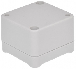 Универсална кутия, ABS, светлосива, 57.1x63.2x36.7мм, херметична, IP65