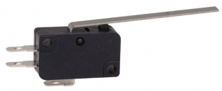 Micro sw lever 3p SPDT Mom. 3A/250V 27.8x15.9x10.3mm