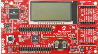 PIC24F LCD Curiosity Development Board