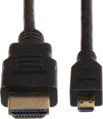 Adapter Cable micro HDMI to HDMI, Cablе lenght 2 meters, Black