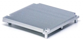 Heatspreader for NanoX-BT with threaded standoffs for bottom mounting