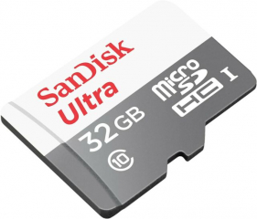 SanDisk Ultra Light microSDHC 32GB 100MB/s Class 10
