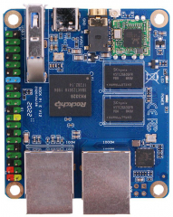 SBC/Mini PC - RK3328 SoC with 512MB DDR3 RAM, Wi-Fi/ Bluetooth, Dual Ethernet