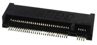 Mini PCI-E M.2 Connector (NGFF); M Key Type; 67Pin; Pitch 0.5mm; H 4.0mm