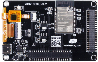 ESP32 Development board - WT32-SC01 with 320x480 capacitive multi-touch screen