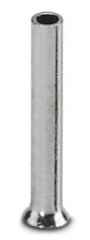 Накрайник(втулка) за проводник със сечение AWG24(0.25mm2), неизолирана, размери 7/0.8/1.7мм