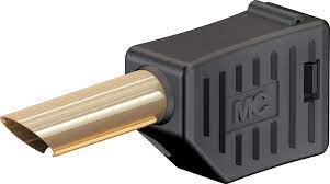 Plug Stackable ?4 mm for self-assembly of test leads; Solder connection; 19A/30VAC(60VDC); Black